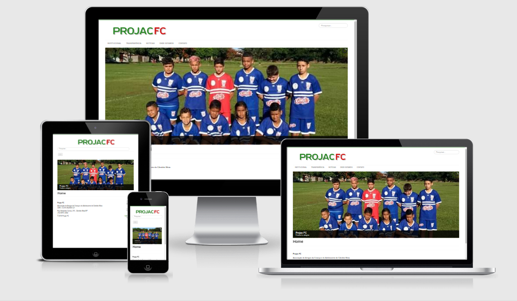 novo site projac
